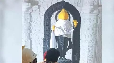 Ram Lalla Idol Taken To Ram Mandir In Ayodhya Vaartha