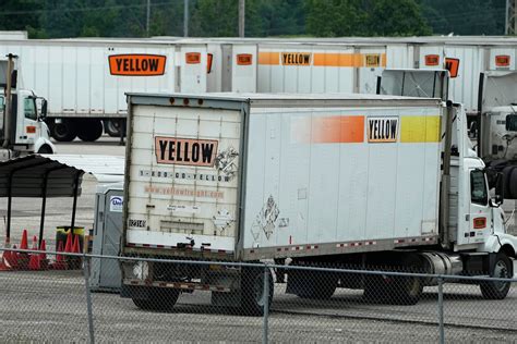 Trucking giant Yellow shuts down on verge of bankruptcy, Teamsters say