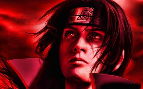 Download Wallpapers Uchiha Itachi 4k Naruto Characters Artwork