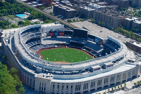 Yankee Stadium Aerial View Yankee Stadium Stadium Baseball Stadium