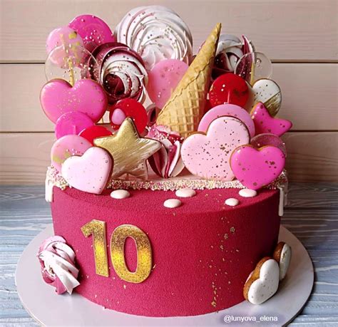 Красивые картинки на торт для девочки 10 лет