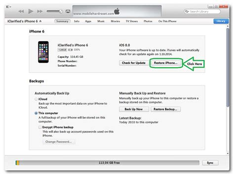 My daughter accidentally deleted her imessages on the phone. How to restore update iPhone 6 | Mobilehardreset