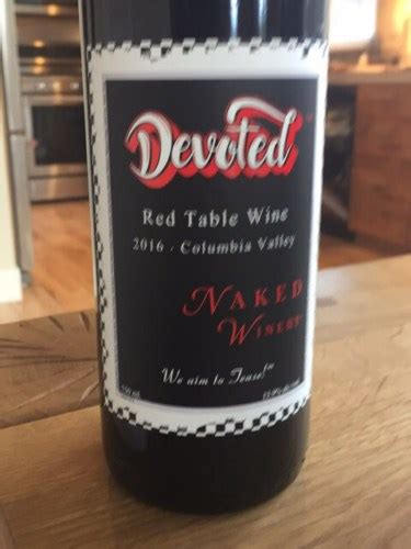 Naked Winery Devoted Red Table Vivino US