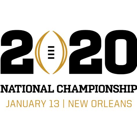 College Football Playoff National Championship 2020 Logo Bearcats Fan