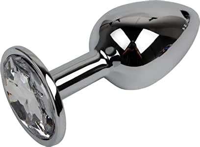 Perfect Convenient Size Product Metal Diamond Butt Plug Anal Plug Bead