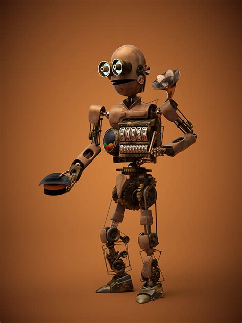 Robot Automaton Felix Iv On Behance