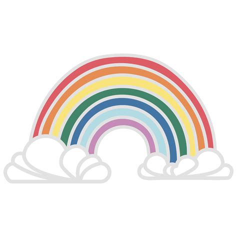 Rainbow Svg Cricut 207 Popular Svg Design