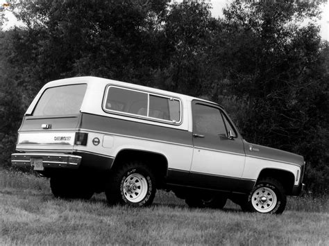 1979 Chevrolet Blazer Information And Photos Momentcar