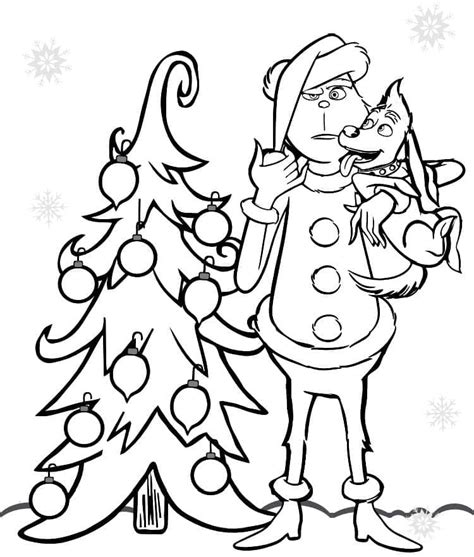 Cindy Lou Who And Grinch Coloring Page Download Print Or Color