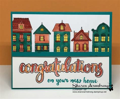 Congratulations On Your New Home Tx Stampin Sharon