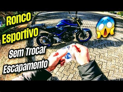 MT 03 RONCO ESPORTIVO SEM TROCAR ESCAPAMENTO YouTube