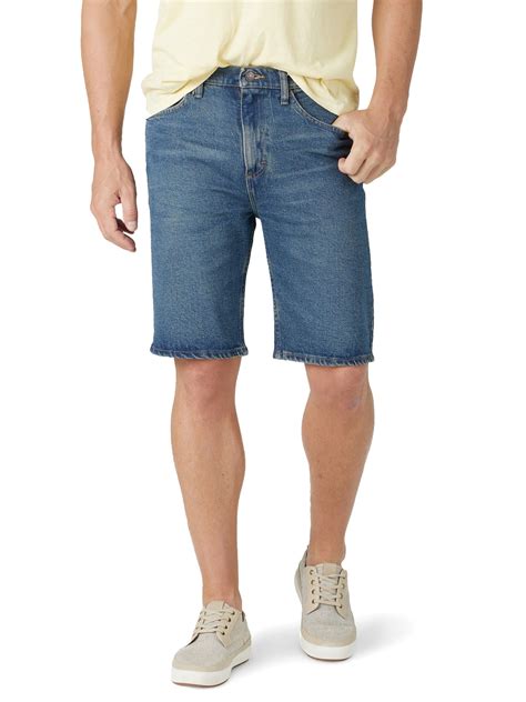 Wrangler Men S 5 Pocket Denim Shorts Walmart Com