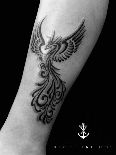 35 Phoenix Tattoos On Forearm