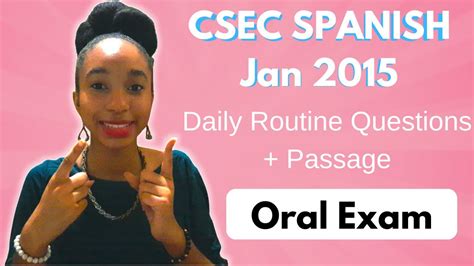 Csec Spanish Paper 1 2021 Let Us Get Ready For Listening And Reading