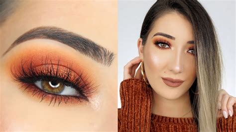 Bold And Beautiful 7 Orange And Black Eyeshadow Looks You Need To Try