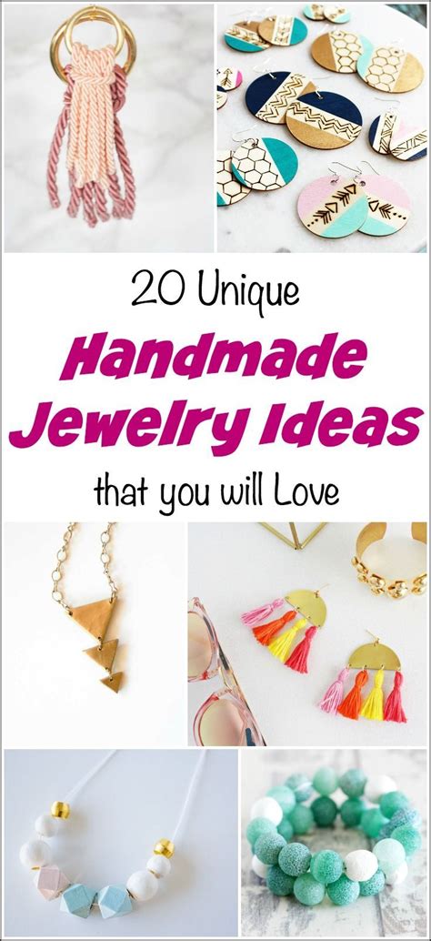 20 Unique Handmade Jewelry Ideas That You Will Love Diy Jewelry