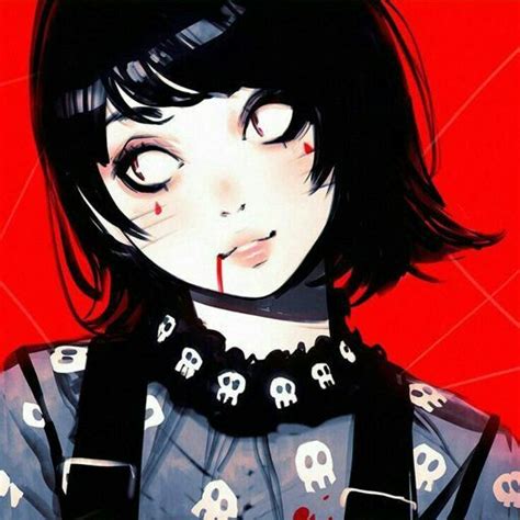 Punk Girl Manga Art Anime Art Girl Character Art