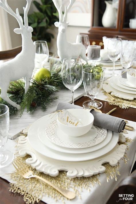 Grab this christmas table decoration ideas to create the christmas spirit! Elegant Table Setting Ideas For The Holidays | Christmas ...
