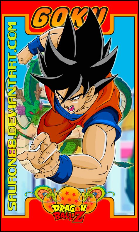 Goku Poster By Sauron88 On Deviantart