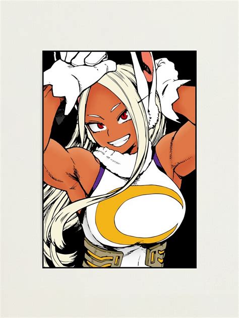 Miruko Rumi Usagiyama My Hero Academia Photographic Print For Sale By PutraXh Redbubble