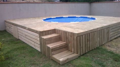 Pallet Outdoor Swimming Pool 101 Pallets