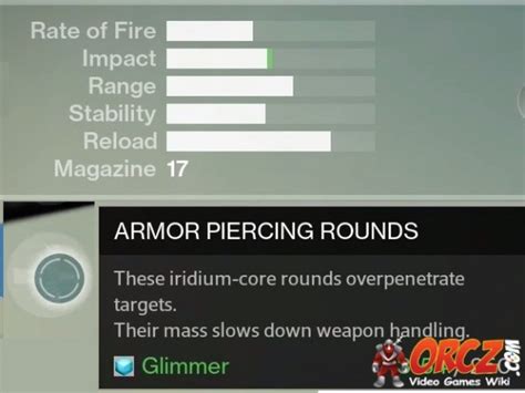 Destiny Armor Piercing Rounds The Video Games Wiki