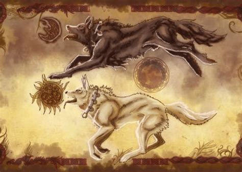 Norse Mythology Wolf