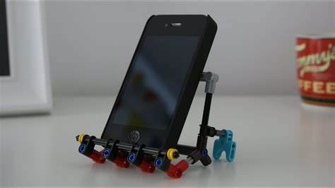 How To Make Lego Phone Holder 4 Magnum Youtube