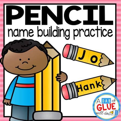 Pencil Name Activity Dollar Teachers Club