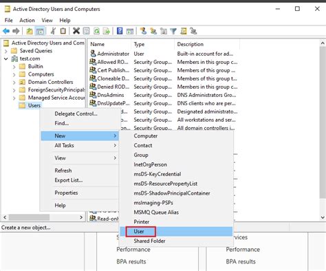 Create Users And Groups On Active Directory Windows Server 2022 Vd