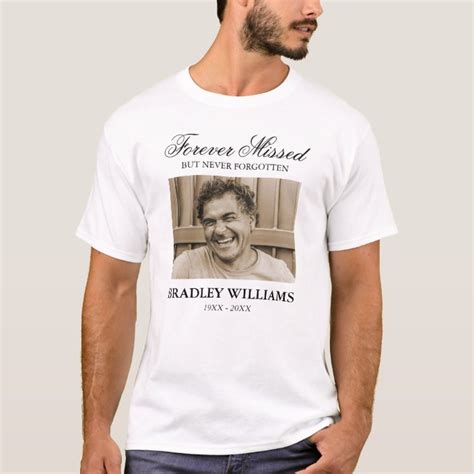 Personalised Photo And Message T Shirt Express Print