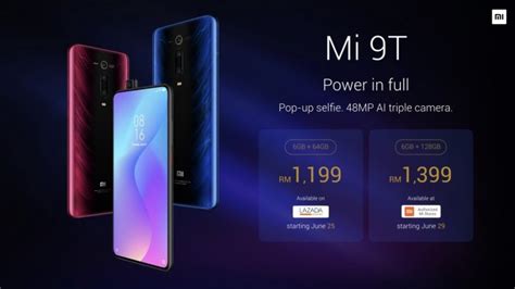 But before that let's talk about the specs. Xiaomi Mi 9T launched in Malaysia, coming to the ...