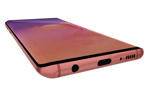 Samsung Galaxy S10 Flamingo Pink 3d Model By Reverart