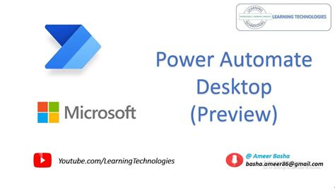 Microsoft Power Automate Desktop Preview Part 1 Youtube Soft Power