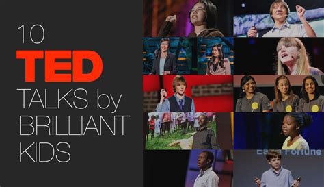 10 Ted Talks By Brilliant Kids Visual Learning Center By Visme