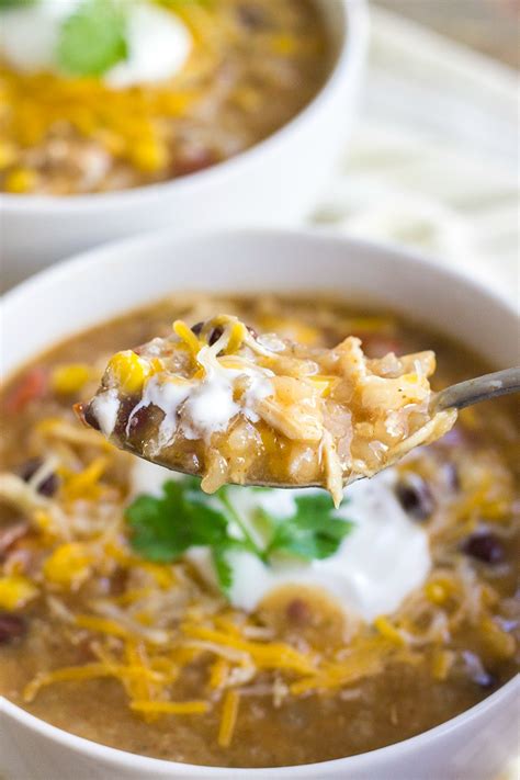 Instant Pot Mexican Chicken And Rice Soup With Video Bread Booze Bacon
