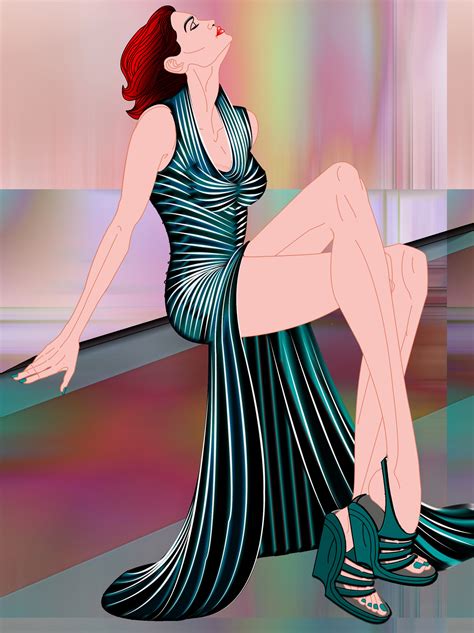 ilustraciones de moda: fashion web ilustration