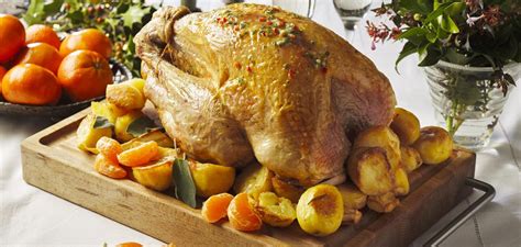 Roast Turkey With A Chilli Sage And Clementine Butter Recipe · Gressingham