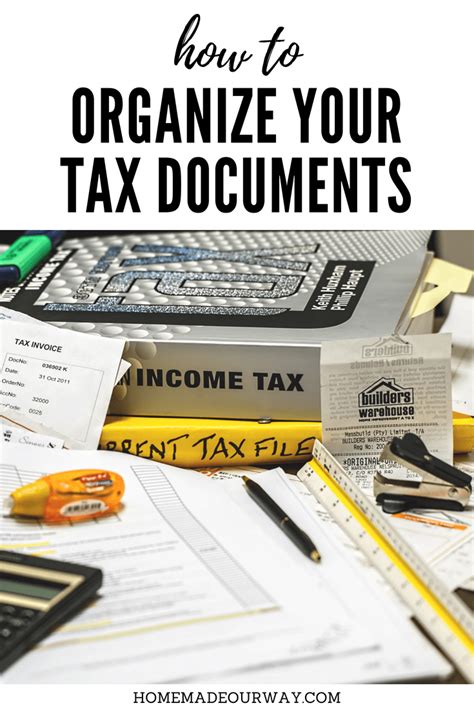 How To Organize Documents For Tax Time And Avoid Tax Season Stress Tax