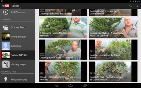 Youtube Updated With Brand New Ui For 10 Tablets