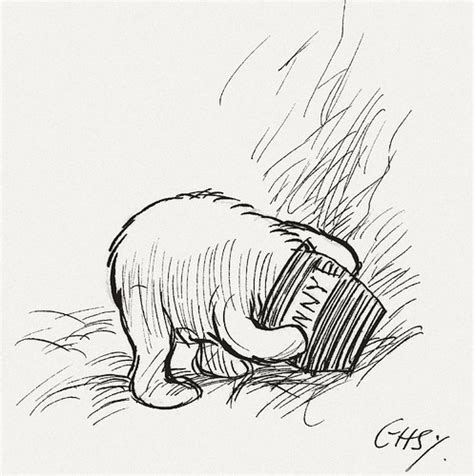 Paired with the perfectly suited drawings of ernest h. BibliOdyssey: Original Winnie The Pooh Drawings