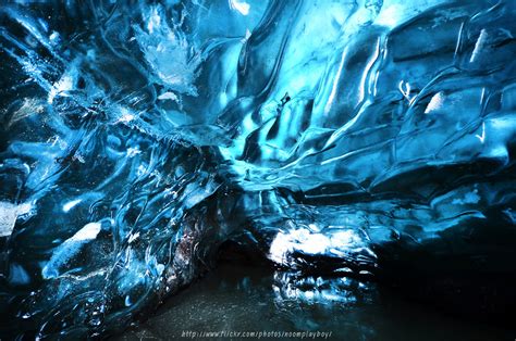 Crystal Cave In Vatnjökull Iceland Zoom In Close To Th Flickr