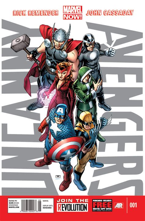 First Look At The Marvel Now Uncanny Avengers 1 Cover