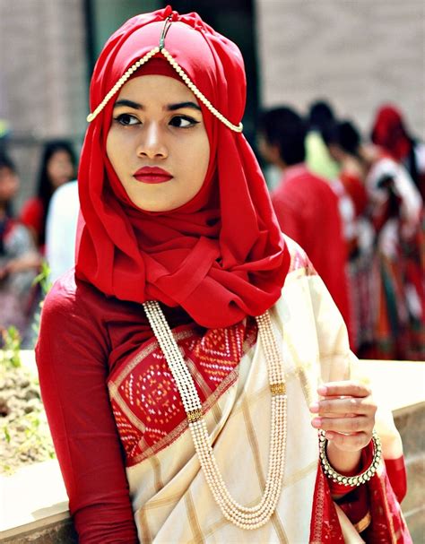 Different Hijab Styles Around World Muslim Women Saree With Hijab
