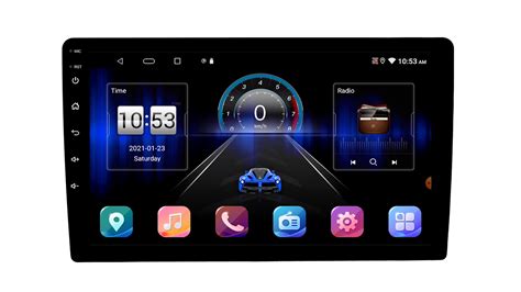 Universal Touch Screen Android 10 Autoradio Auto Wireless Carplay Rds