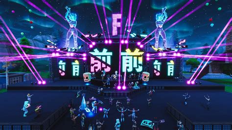 Top 100 all time best wallpaper engine wallpapers 2020. Marshmello , Fortnite, PC gaming, neon, lights, digital ...