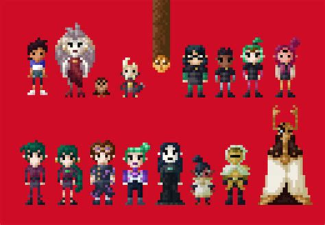 The Owl House Characters 8 Bit By Lustriouscharming On Deviantart