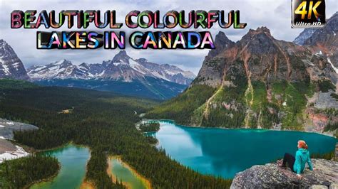 Colourful Lakes Of Canada Yoho National Park Truly Amazing 4k