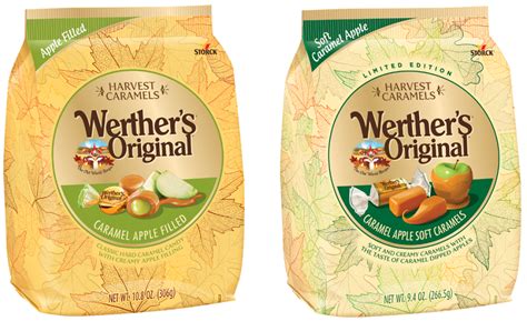 Werthers Original Caramel Apple Candies 2016 10 05 Snack Food