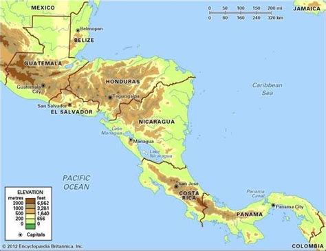 Central America | Britannica.com
